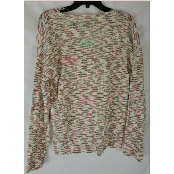 NEW CODEXMODE Women's Space Dye Long Sleeve Sweater Size Medium Multi Color - Picture 7 of 9